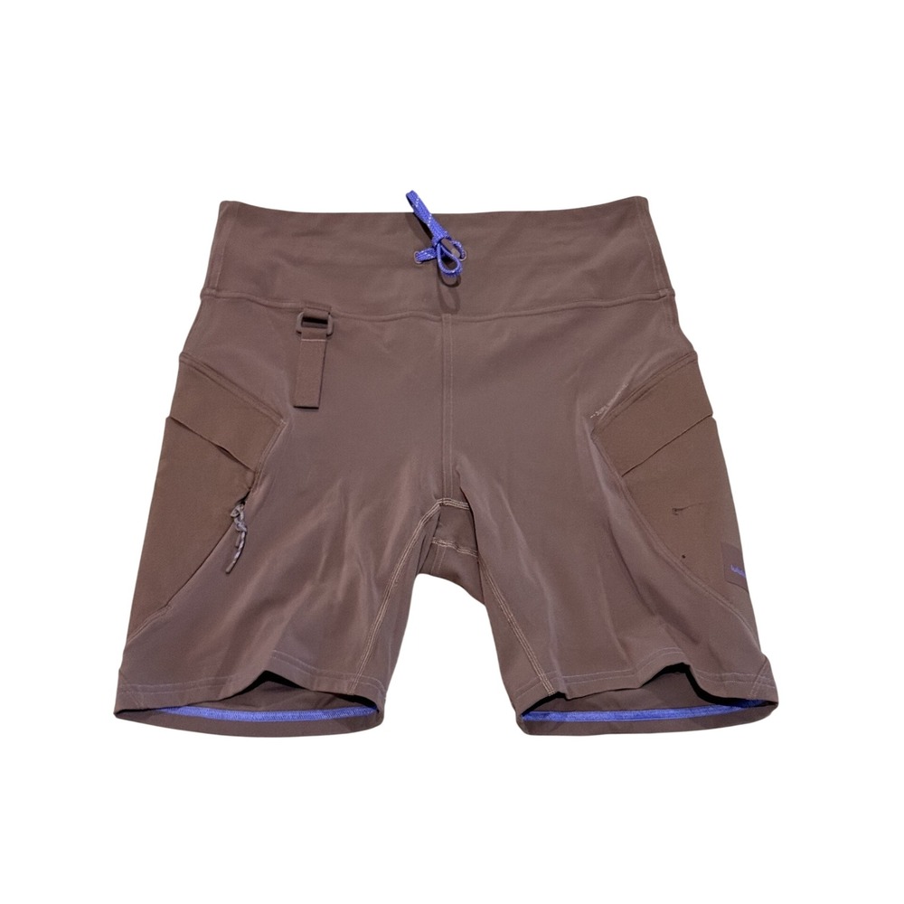 Lululemon Cargo Hiking Shorts Brown Plum Size 10